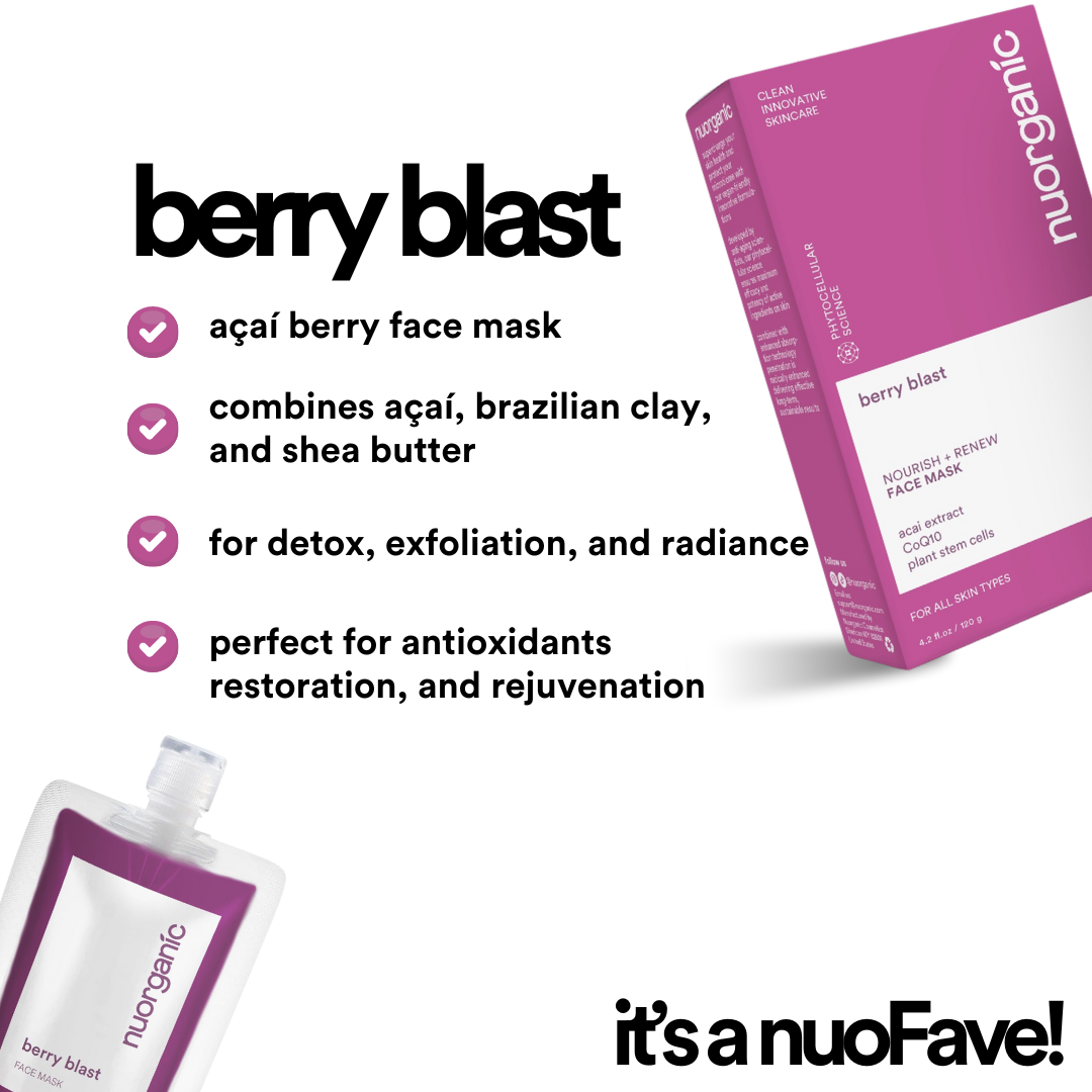 Berry Blast Açaí Face Mask