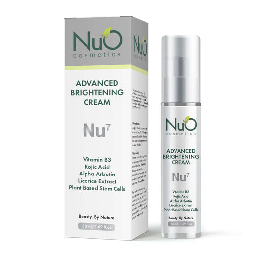 Advanced Brightening Cream | 7 Powerful Natural Ingredients to Minimize Dark Spots | Vegan-NuOrganic Cosmetics