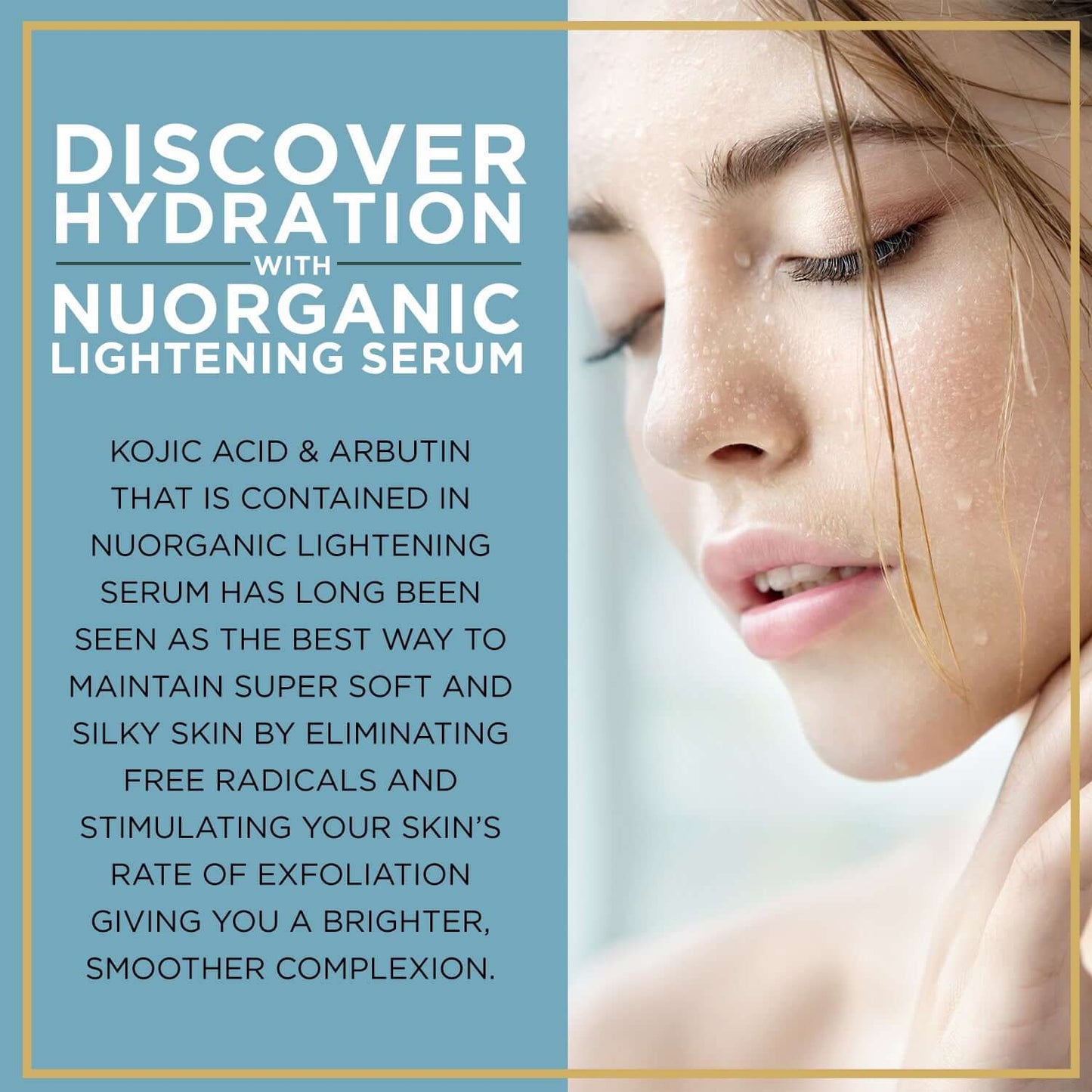 Lightening Serum-Fading Dark Spots, Age and Sun Spots | Strong Ingredients For Tough Spots-NuOrganic Cosmetics