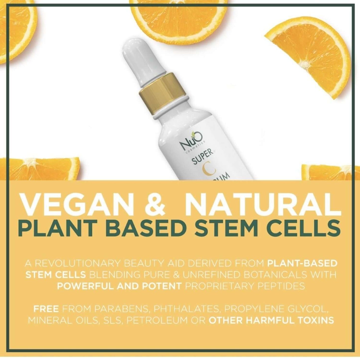 Super C Serum- 20% Stable Vitamin C + Ferrulic Acid + Vitamin E | Powerful C Solution-NuOrganic Cosmetics