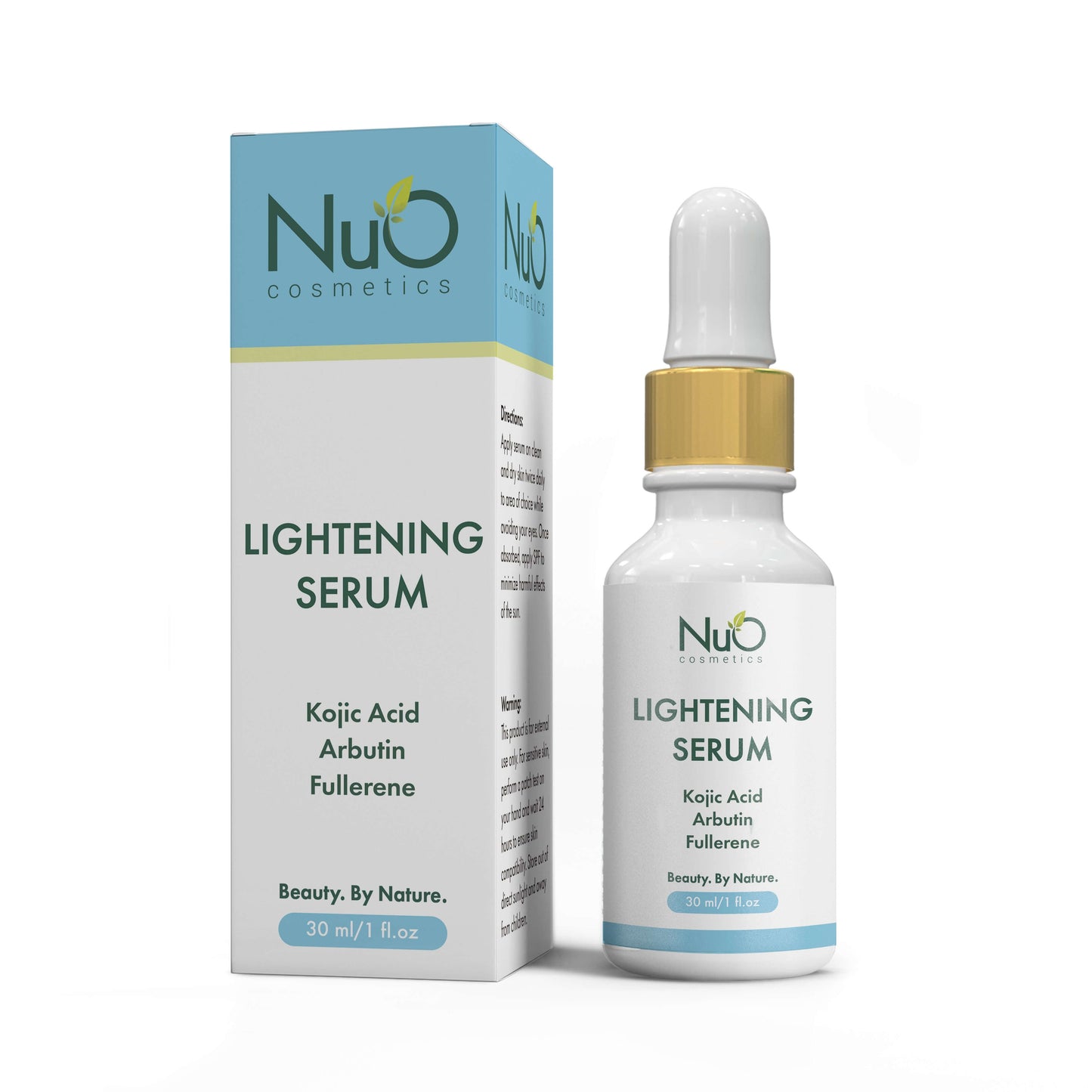 Lightening Serum-Fading Dark Spots, Age and Sun Spots | Strong Ingredients For Tough Spots-NuOrganic Cosmetics