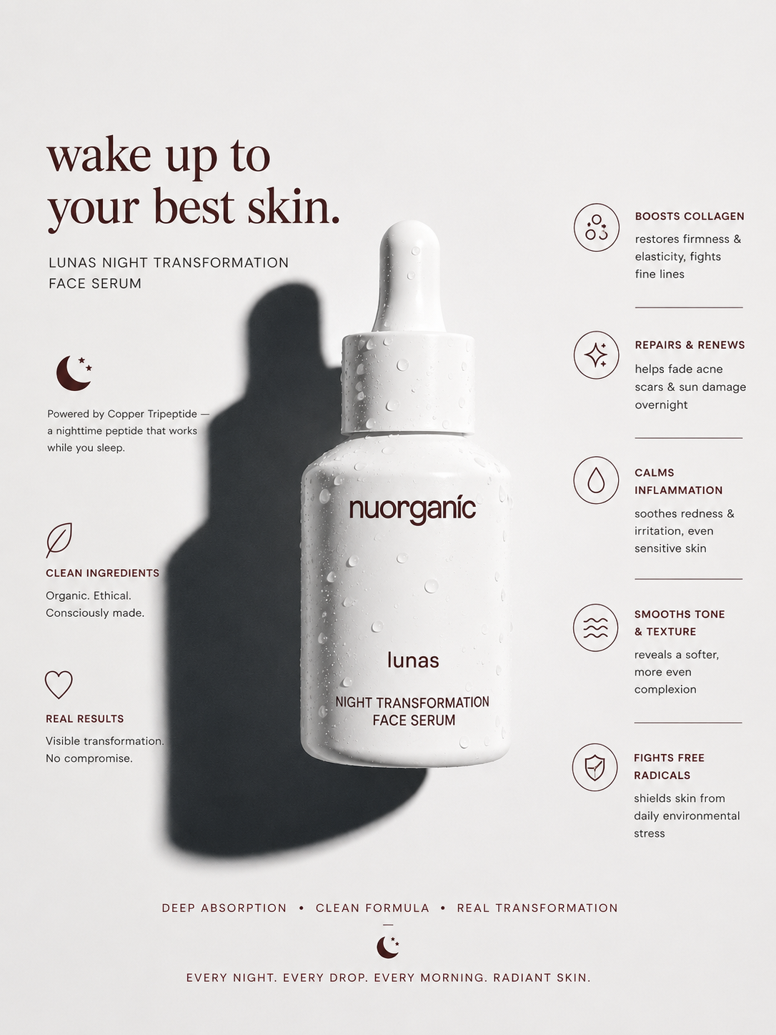 Lunas - Night Transformation Serum