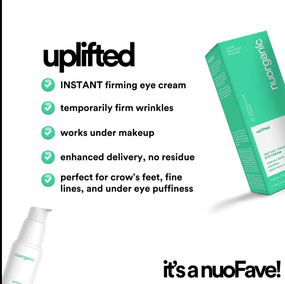 Uplifted - Instant Eye Firming Cream