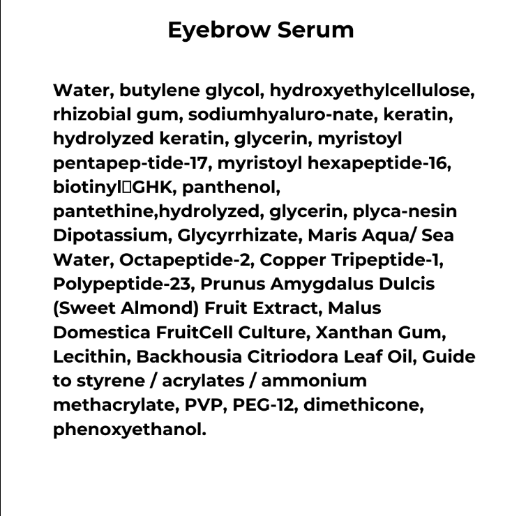 Eyebrow Serum