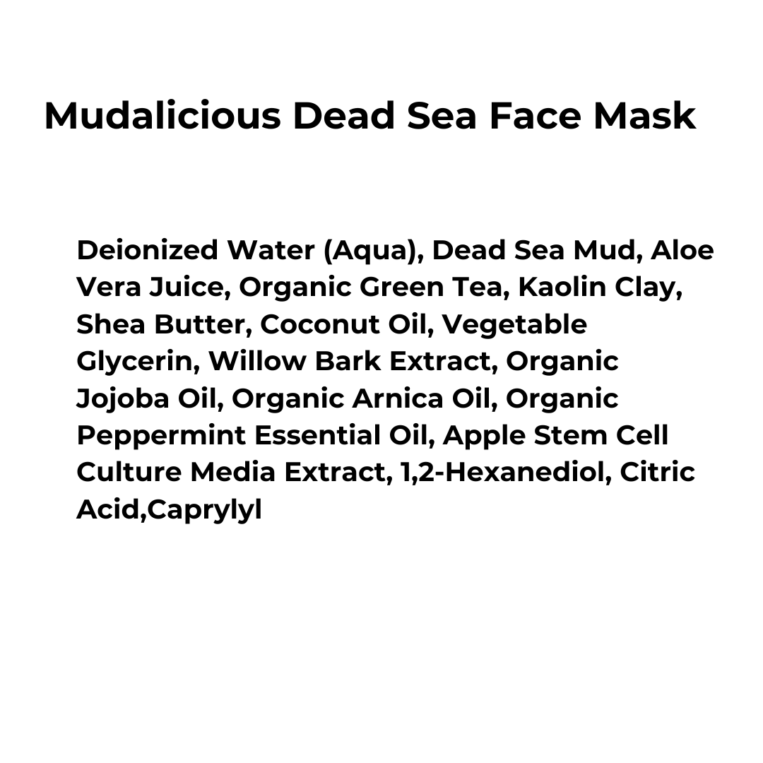 Mudalicious Dead Sea Face Mask