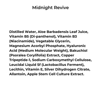Midnight Revive - Bakuchiol Serum