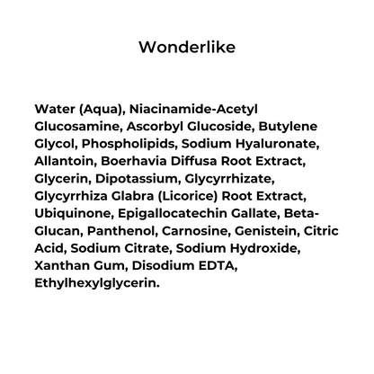 Wonderlike - Niacinamide Serum