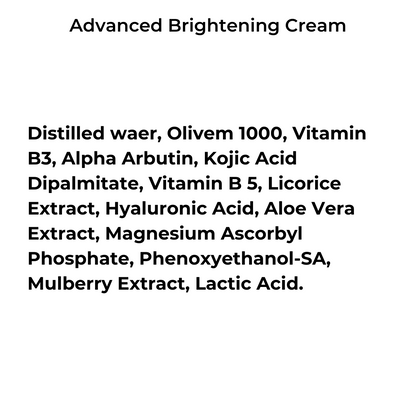 Advanced Brightening Cream