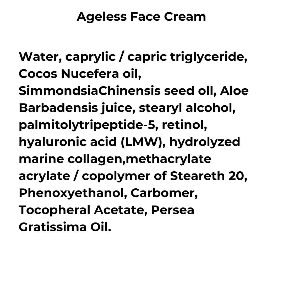 Ageless Face Cream