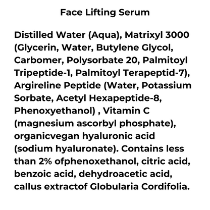 Face Lifting Serum