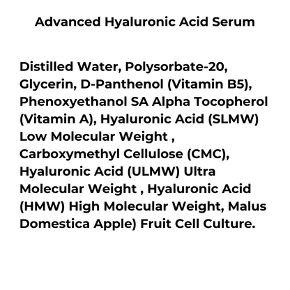 Advanced Hyaluronic Acid Serum