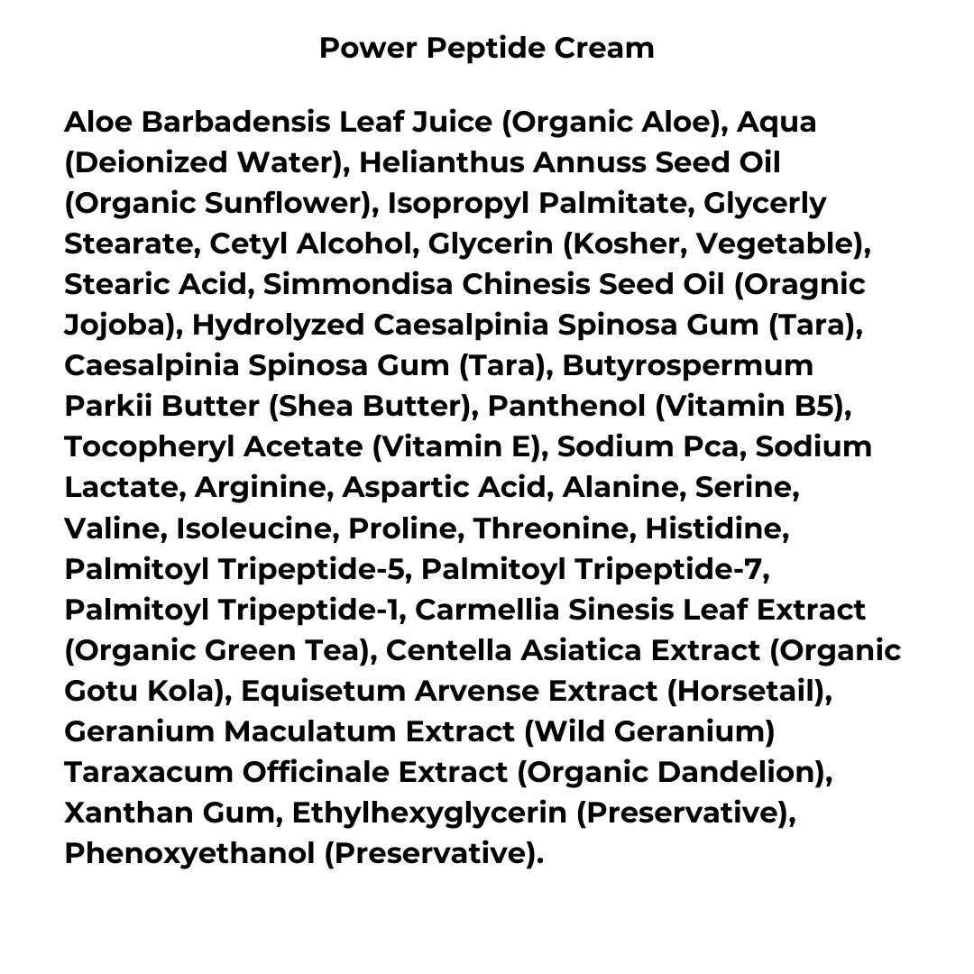 Power Peptide Cream