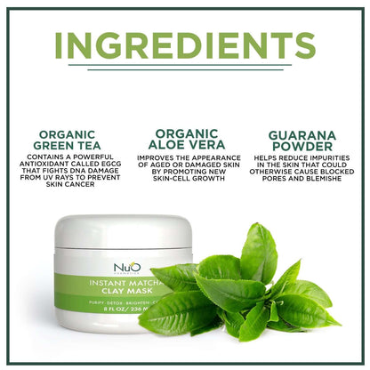 Instant Matcha Clay Mask